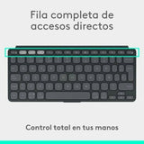 Keyboard Logitech Black Spanish Qwerty QWERTY-1