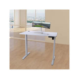 Desk Urban Factory EED25UF White Stainless steel 118 x 60 cm-2