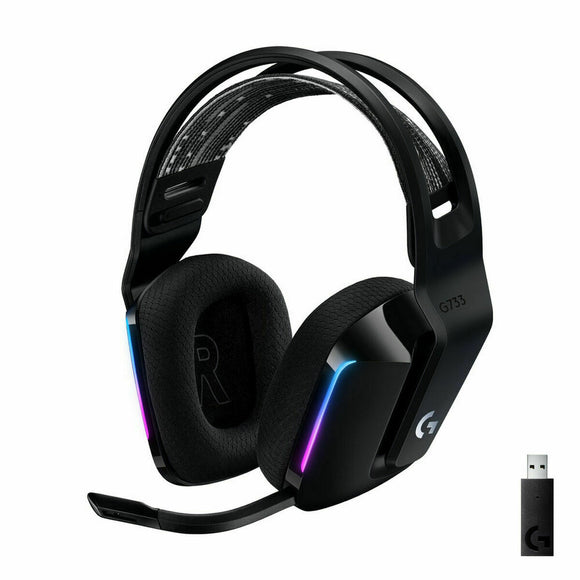 Gaming Headset with Microphone Logitech 981-000864 Black Multicolour-0