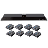 Techly IDATA EX-HL81TY AV Extender – Transmitter and Receiver – Black