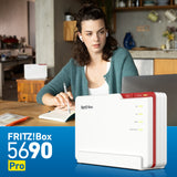 Fritz! Gigabit Wireless Tri-Band Router Box 5690 Pro White