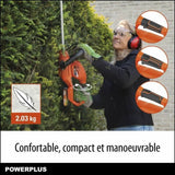 Hedge trimmer Powerplus 20 V-1