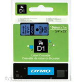 Laminated Tape for Labelling Machines Dymo D1 45806 LabelManager™ Black Blue (5 Units)-1