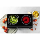 Glass-Ceramic Hob DOMO DO339KP 2500 W-1