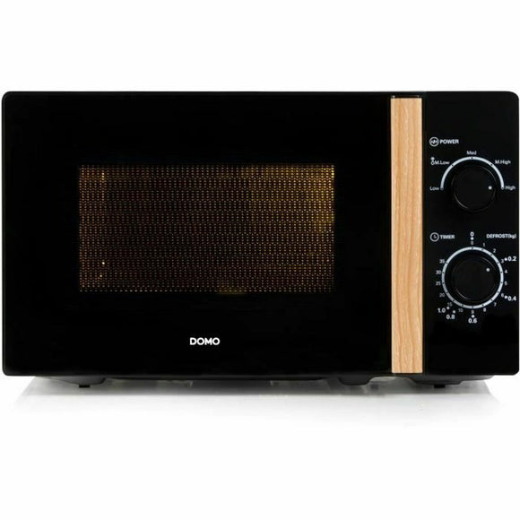 Microwave DOMO Black 700 W 20 L-0