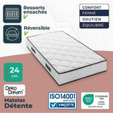 Viscoelastic Mattress Somnis Beeding 90 x 200 cm-3