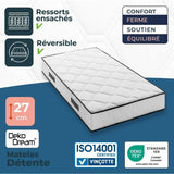 Viscoelastic Mattress Somnis Beeding 90 x 190 cm-3