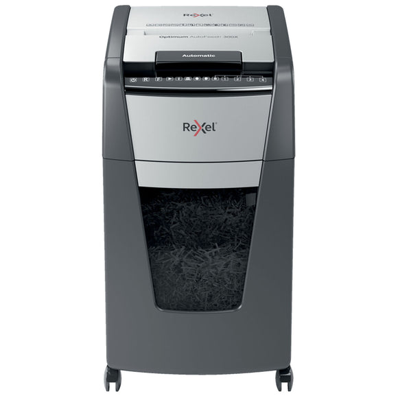 Paper Shredder Rexel Optimum Auto+ 300X 60 L-0