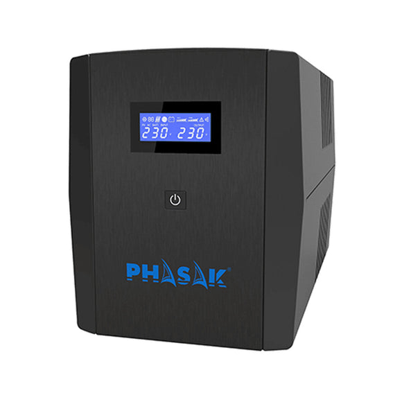 Uninterruptible Power Supply System Interactive UPS Phasak PH 7315 1560 VA-0