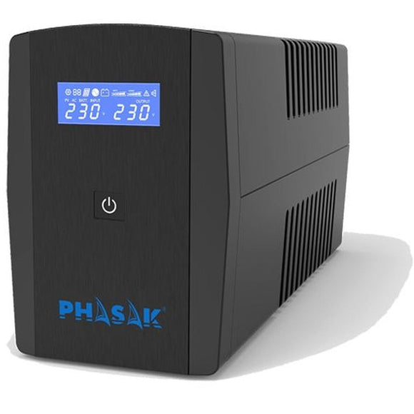 Uninterruptible Power Supply System Interactive UPS Phasak PH 7315 900 W-0