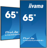 iiyama Signage Displays M Block LH6565UHSB-B1 Kiosk 64.5" 4K LED Android 11 Wi‑Fi 24/7
