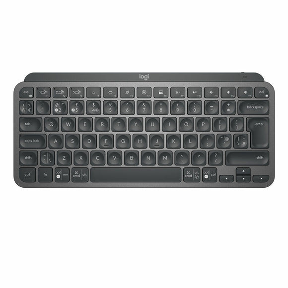 Keyboard Logitech 920-010498 Bluetooth Black English EEUU Grey Graphite QWERTY-0