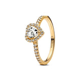 Ladies' Ring Pandora 168421C01-54 14 Golden-0