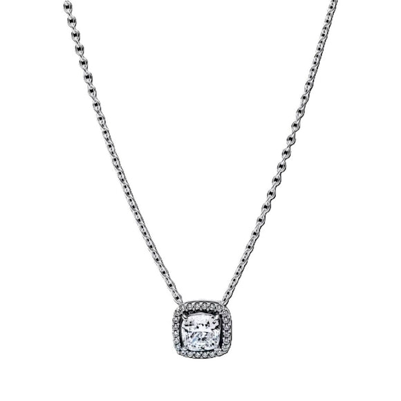 Ladies' Necklace Pandora 393560C02-45 Silver-0