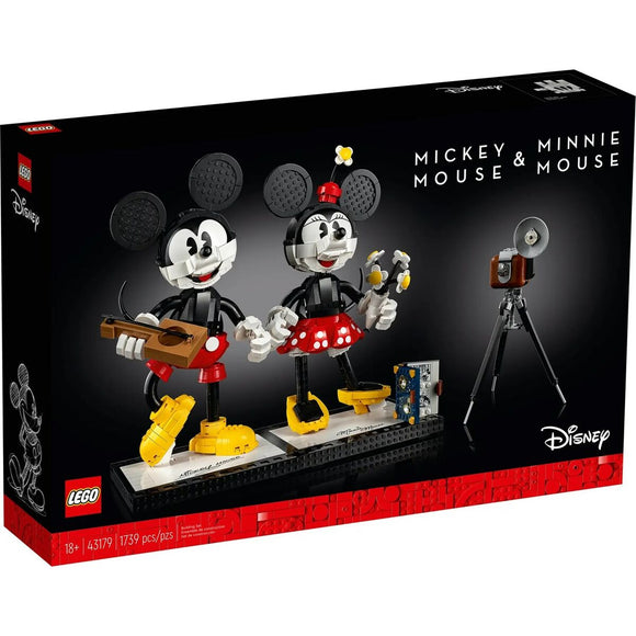 Construction set Lego Mickey Mouse y Minnie Mouse Black-0