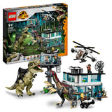 Building Game + Figures Lego Jurassic World Attack-8