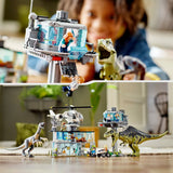 Building Game + Figures Lego Jurassic World Attack-4