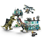 Building Game + Figures Lego Jurassic World Attack-2