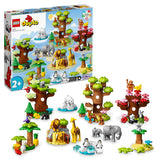 Playset Lego 10975 DUPLO Wild Animals of the World (142 Pieces)-8