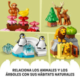 Playset Lego 10975 DUPLO Wild Animals of the World (142 Pieces)-5