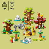 Playset Lego 10975 DUPLO Wild Animals of the World (142 Pieces)-13