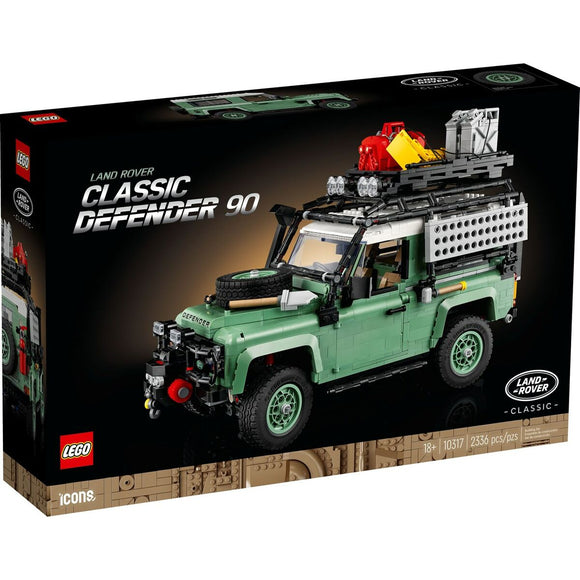 Construction set Lego Classic Defender 90 Land Rover 10317 2336 Pieces Black-0