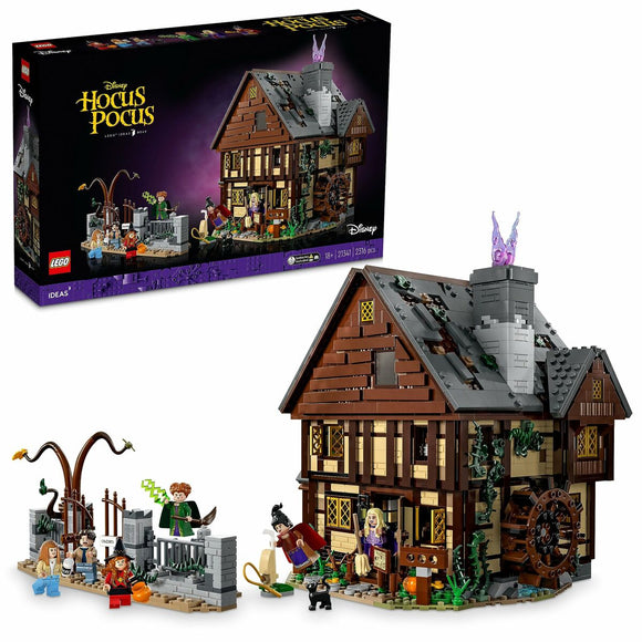 Construction set Lego Disney Hocus Pocus - Sanderson Sisters' Cottage 21341 2316 Pieces-0