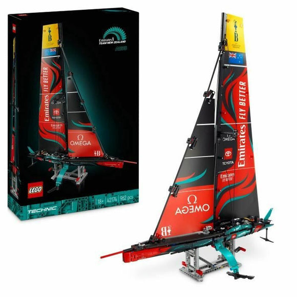 Construction set Lego 42174 Yacht Emirates Team New Zealand AC75 Multicolour-0