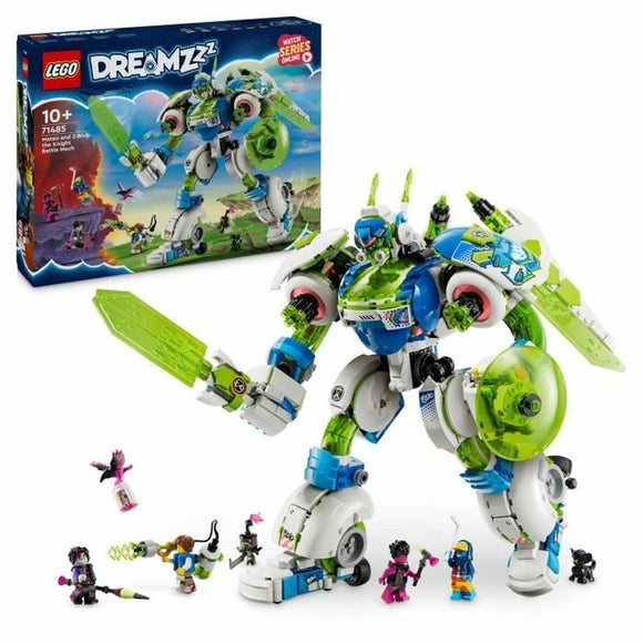 Construction set Lego DREAMZzz 71485 Mateo and Z-Blob, the Robot Knight 1333 Pieces-0