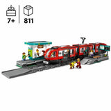 Construction set Lego 60423 Downtown Tram and Station Multicolour-5