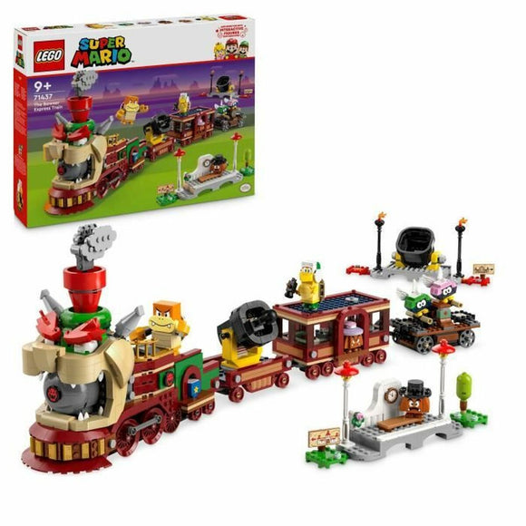 Construction set Lego 71437 Bowser's Express Train Multicolour 1392 Pieces-0