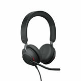 Headphones with Microphone Jabra EVOLVE2 40 Black-5