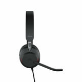 Headphones with Microphone Jabra EVOLVE2 40 Black-4