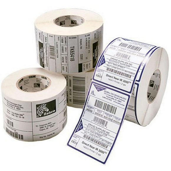 Roll of Labels Zebra 3004428 Transparent-0