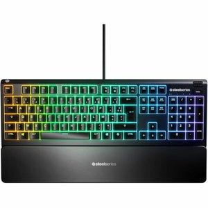 Mechanical keyboard SteelSeries APEX 3 Black French AZERTY-0
