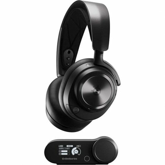 Headphones with Microphone SteelSeries 61521 Black-0