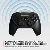 Gaming Control SteelSeries 69076 Black Bluetooth Bluetooth 4.1-4
