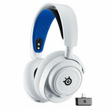Headphones with Microphone SteelSeries Arctis Nova 7P White-32