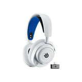 Headphones with Microphone SteelSeries Arctis Nova 7P White-1