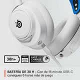 Headphones with Microphone SteelSeries Arctis Nova 7P White-9