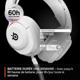 Headphones with Microphone SteelSeries Arctis Nova 5X White-1