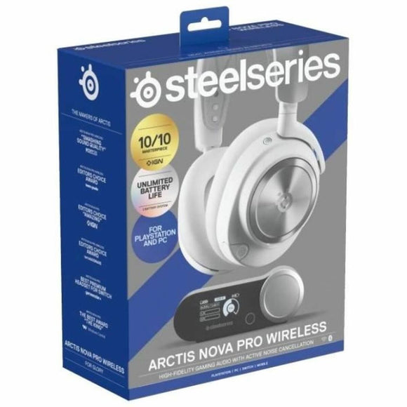 Gaming Headset with Microphone SteelSeries Arctis Nova Pro Wireless-0