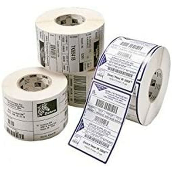 Roll of Labels Zebra 3006307-T White Paper-0
