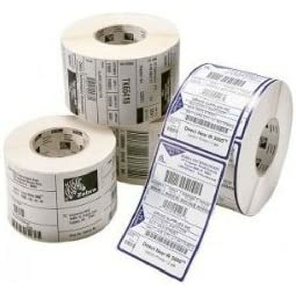 Printer Labels Zebra 3006306-T White Ø 10 cm-0