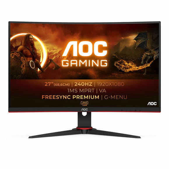 Monitor AOC C27G2ZE/BK Black 1,8 m-0