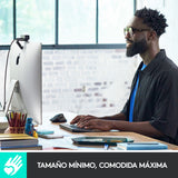 Keyboard Logitech MX Keys Mini Grey Silver Spanish Qwerty QWERTY-35