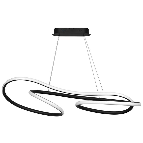 Ceiling Light Activejet AJE-LARO LW White Black 64 w 7800 Lm-0