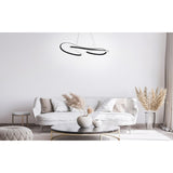 Ceiling Light Activejet AJE-LARO LW White Black 64 w 7800 Lm-1