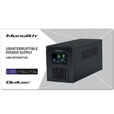 Uninterruptible Power Supply System Interactive UPS Qoltec 53771 1200 W-1