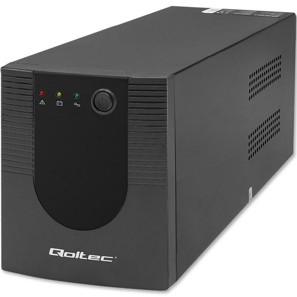 Uninterruptible Power Supply System Interactive UPS Qoltec 53776 900 W-0